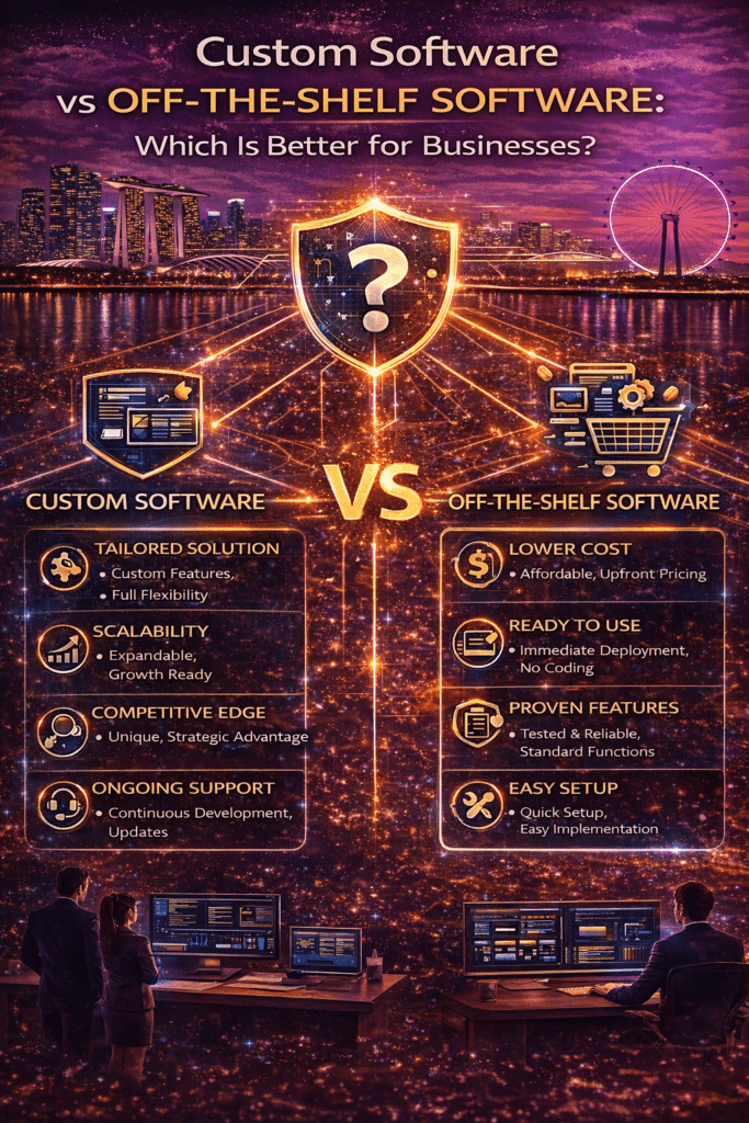 Custom Software vs Off-the-Shelf Software: Which Is Better for Businesses?