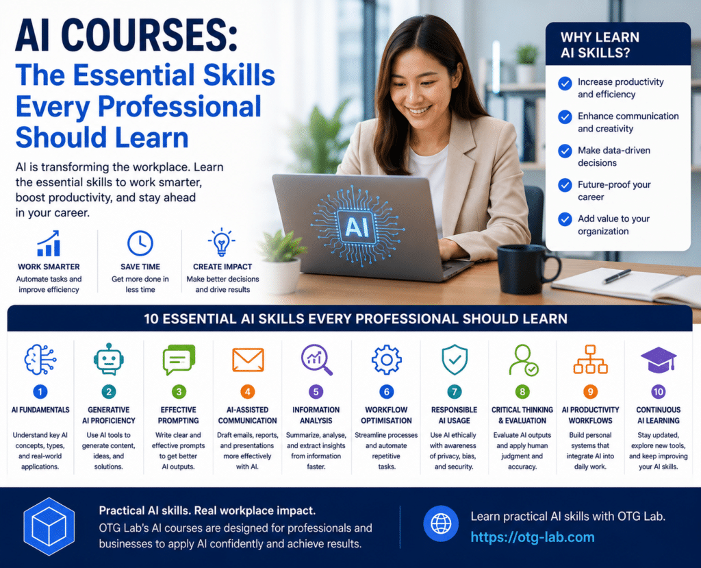 Ai courses the essential skills every professional will learn