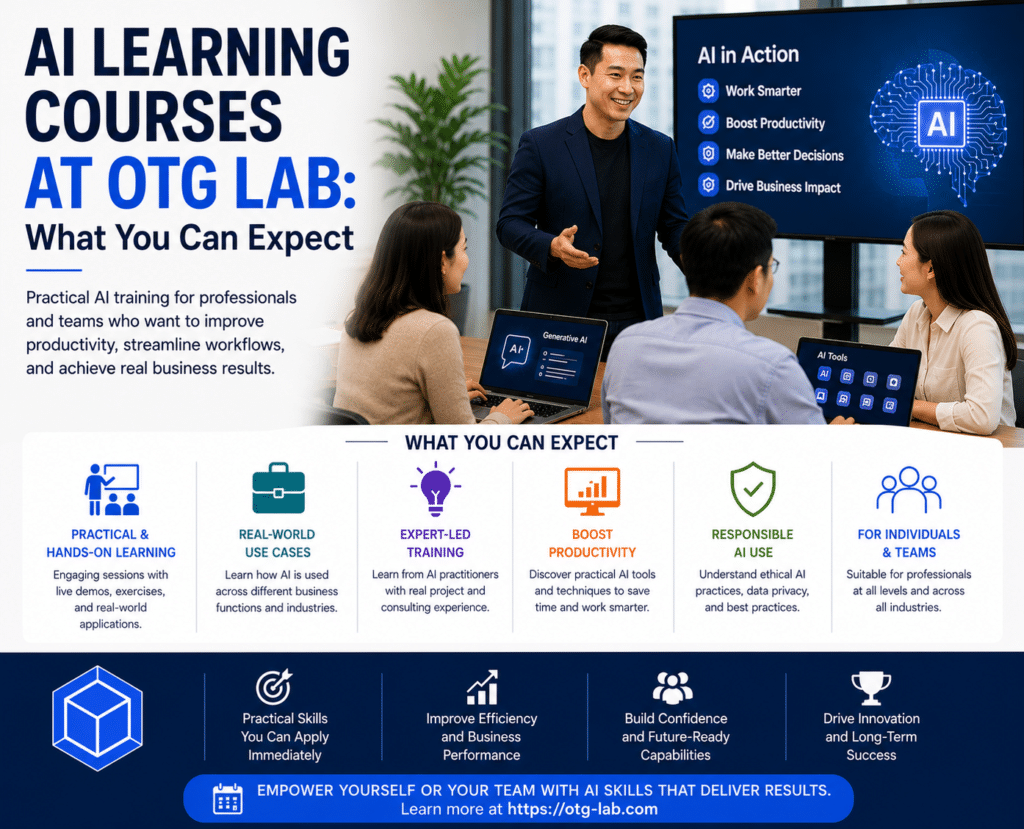 AI learning courses at OTG Lab