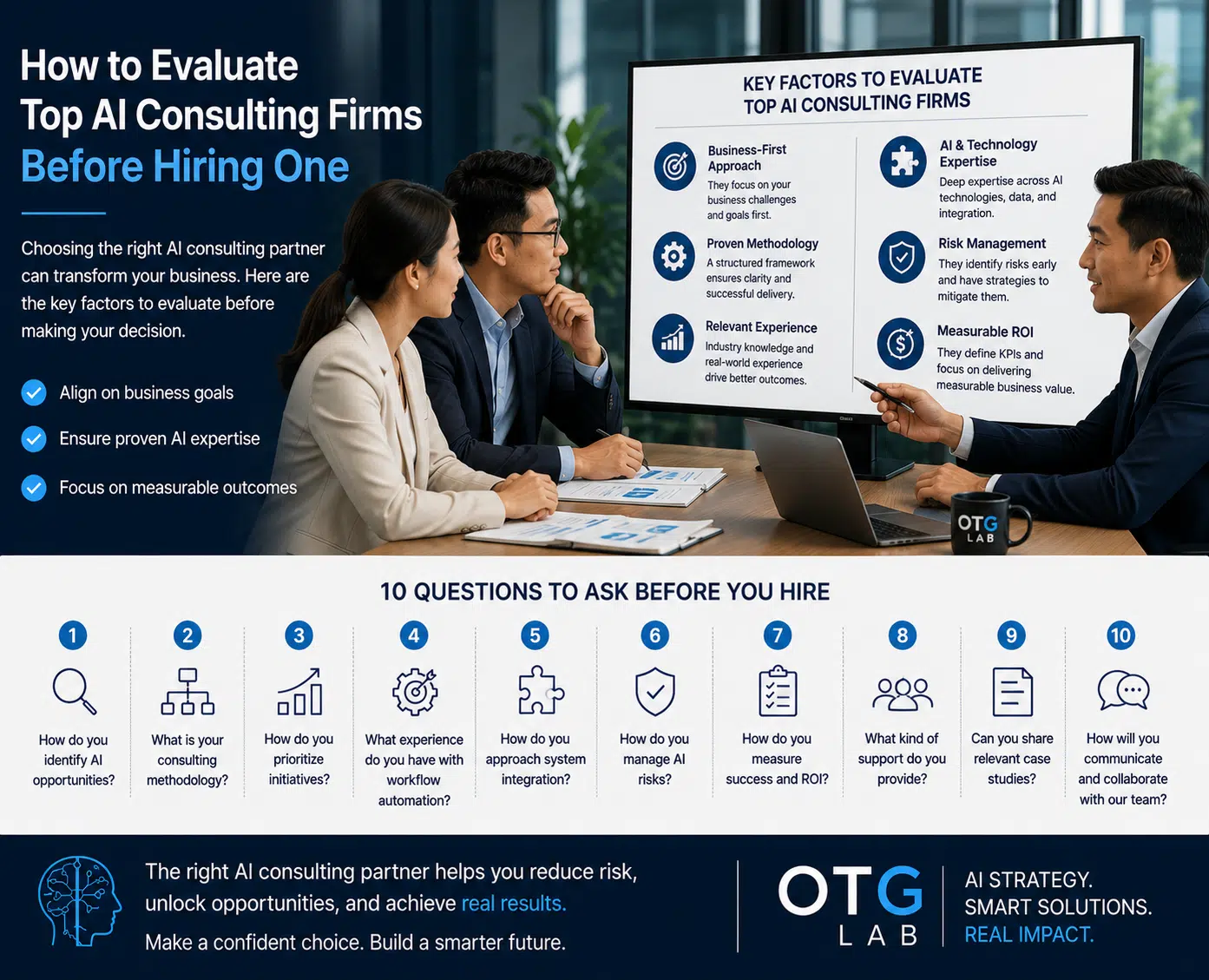 how to evaluate top ai consulting firms