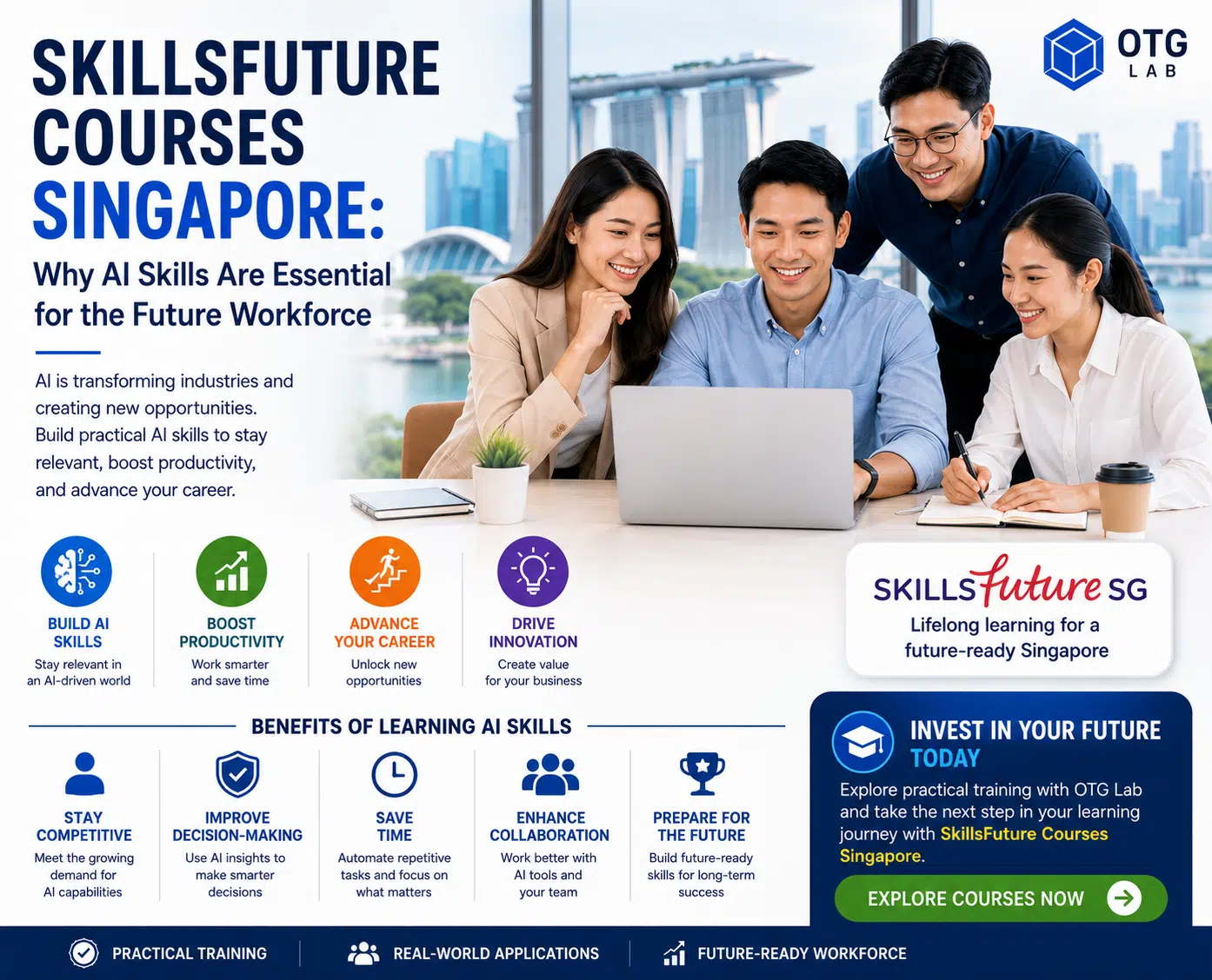 Skillsfuture courses Singapore why AI skills are essential in today's workforce